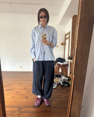 (ORIGINAL) Side-tuck Loose Fit Sweatpants (Fleece Lined)