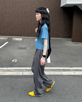 Round Simple Crop Short Sleeve T-Shirt