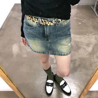 Leopard belt