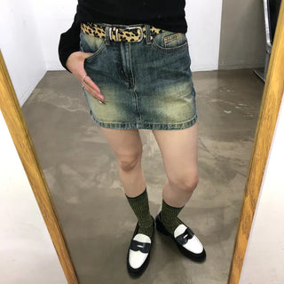 Leopard belt