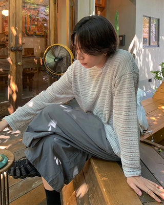 Mesh Round Knit