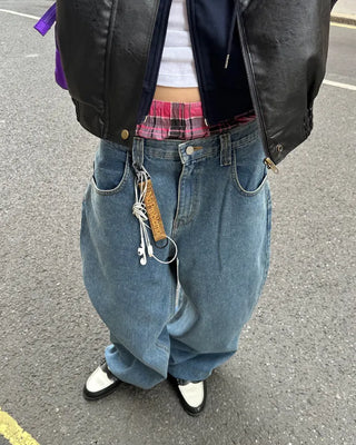 (ORIGINAL) Loose Fit Denim Pants