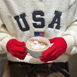 USA Logo Boa Sweatshirt