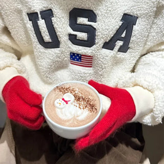 USA Logo Boa Sweatshirt