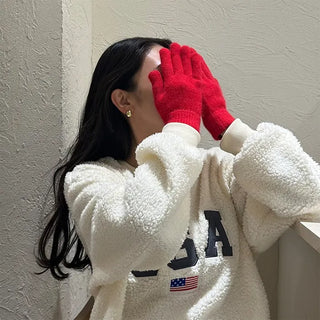 USA Logo Boa Sweatshirt