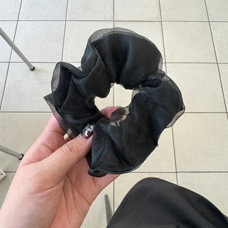Shirring scrunchie