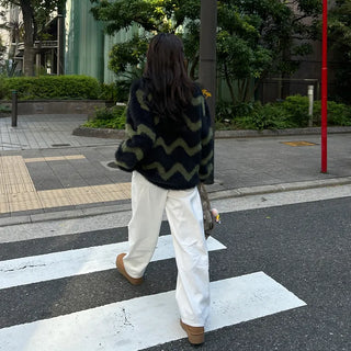 Unisex Wave Wool Knit