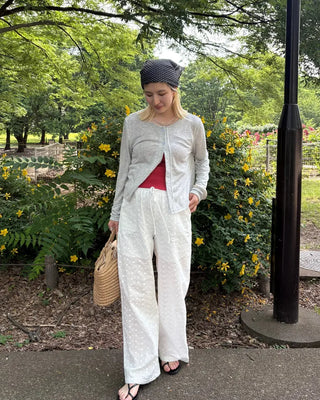 Round neck simple ribbed camisole