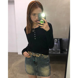 Leopard belt