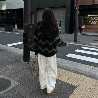 Unisex Wave Wool Knit