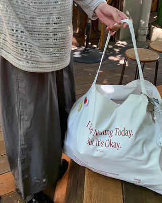 Lettering Big Eco Bag