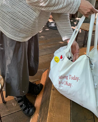 Lettering Big Eco Bag