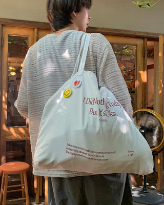 Lettering Big Eco Bag