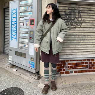 Vintage Boa Down Jacket