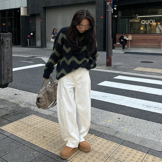 Unisex Wave Wool Knit