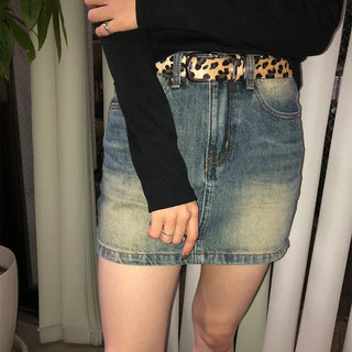 Leopard belt