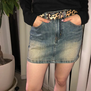 Leopard belt