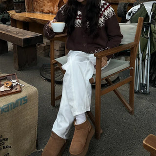 Nordic knit cardigan