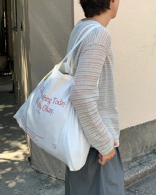 Lettering Big Eco Bag