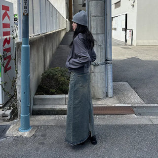 Basic Hooded Double Zip Hoodie