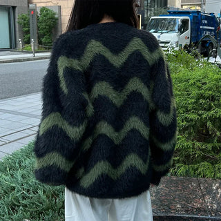 Unisex Wave Wool Knit