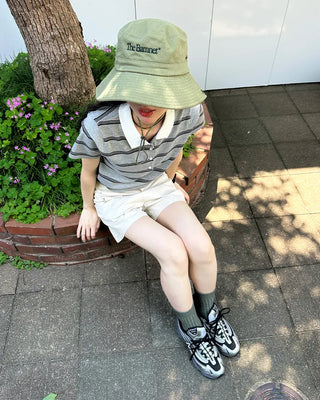 Simple cotton shorts