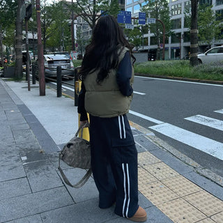Track cargo cotton pants