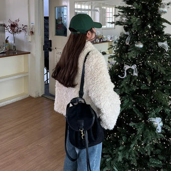 Classic Suede Backpack