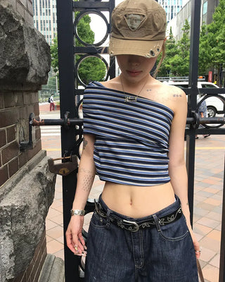 Cubic Flower Ethnic Belt