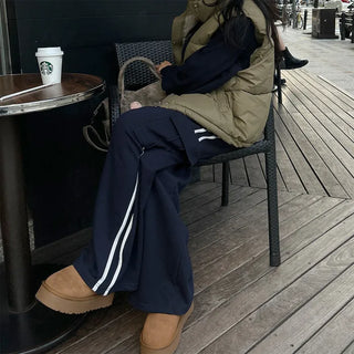 Track cargo cotton pants