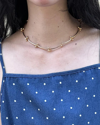 Wave Line Necklace