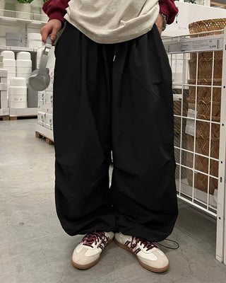 Nylon Parachute Easy Pants