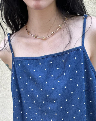 Wave Line Necklace
