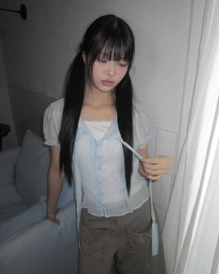 Sheer blouse