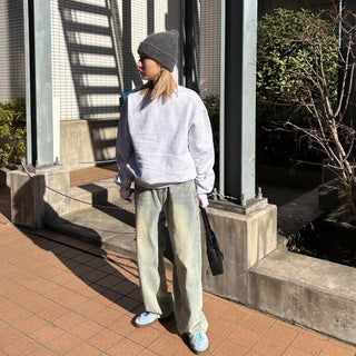 (Unisex) Hand Warmer Fleece-Lined Sweatshirt