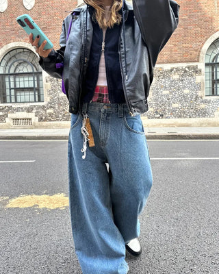 (ORIGINAL) Loose Fit Denim Pants