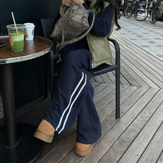 Track cargo cotton pants