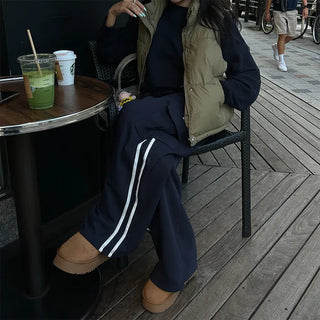 Track cargo cotton pants