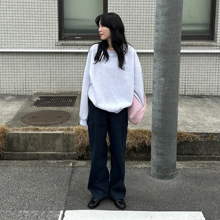 Round balloon sweatshirt
