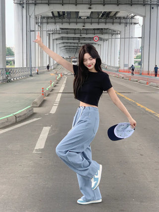 Basic Cropped T-Shirt (12 colors)