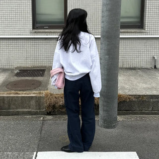 Round balloon sweatshirt