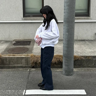 Round balloon sweatshirt