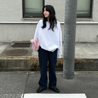 Round balloon sweatshirt