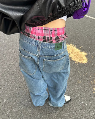 (ORIGINAL) Loose Fit Denim Pants