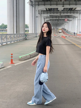 Basic Cropped T-Shirt (12 colors)