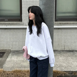Round balloon sweatshirt