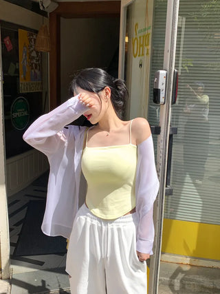 [Padded] Daily Sleeveless Top with Built-in Cups (5 colors)