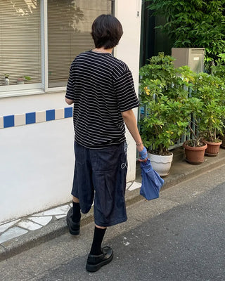 One-shoulder cotton bag