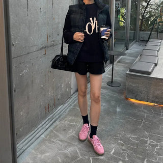 (Unisex) Checkered Padded Vest