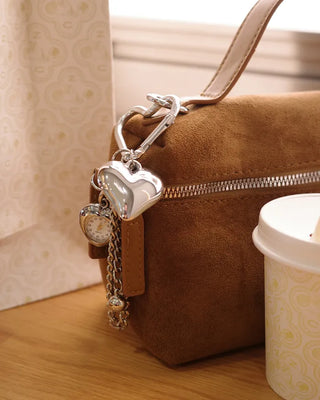 Watch Heart Keyring